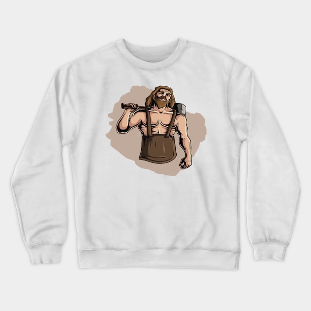 Manly Man Crewneck Sweatshirt by Made the Cut